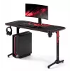 Diablo X-Mate 1400 Gaming-Schreibtisch 140 cm x 60 cm Schwarz