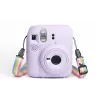 LOVEINSTANT Silikon-Schutzhülle für Fujifilm Instax Mini 12 – Lila