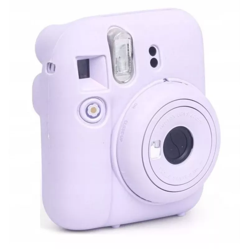 LOVEINSTANT Silikon-Schutzhülle für Fujifilm Instax Mini 12 – Lila