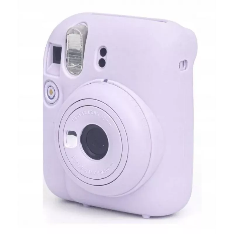 LOVEINSTANT Silikon-Schutzhülle für Fujifilm Instax Mini 12 – Lila