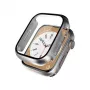 Crong Hybrid Watch Case mit gehärtetem Glas für Apple Watch 40mm - Starlight
