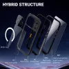 Crong Seal Cover wasserdichte Hülle IP68 für iPhone 16 Pro (Schwarz)