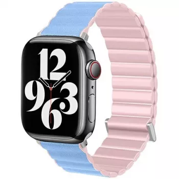 Beline Magnetic Pro Apple Watch Armband 38/40/41mm Pink/Sierra Blue