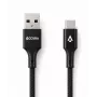 Accura USB 2.0 auf USB-C Kabel 1,0 m Schwarz