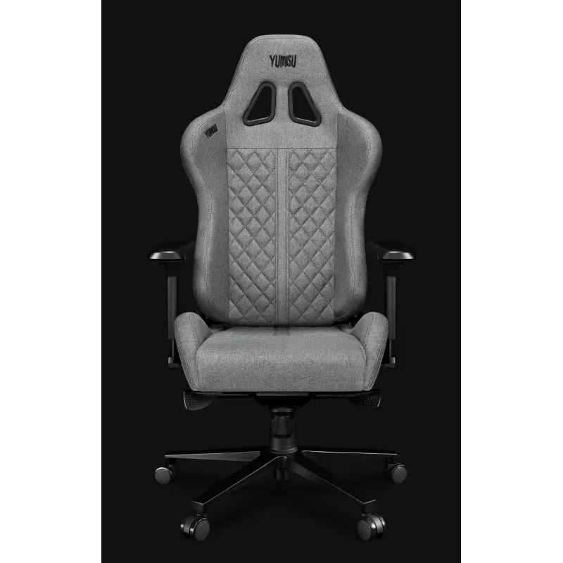 YUMISU 2050 Bürostuhl, Stoffbezug, Cloud/Black (Y-2050-LB-M)