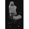 YUMISU 2050 Bürostuhl, Stoffbezug, Cloud/Black (Y-2050-LB-M)