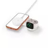 TECH-PROTECT A55 2-in-1 Magnetisches MagSafe-Ladegerät 25W Qi2.2 Weiß