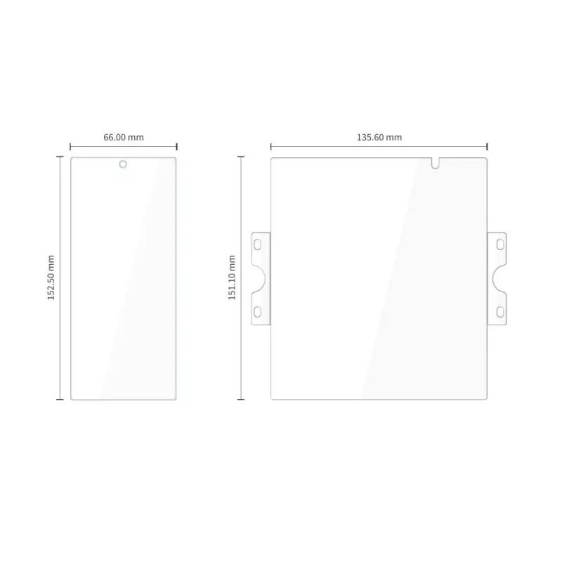 TECH-PROTECT Easy Set Folie & Glas FIT+ 4-in-1-Schutzset für Samsung Galaxy Z Fold 8 – Ultra Clear