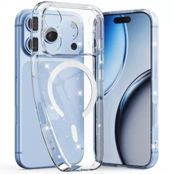 Tech-Protect Flexair MagSafe iPhone 17 Pro Max / 18 Pro Max Glitter-Hülle
