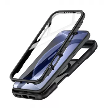 Tech-Protect Defense MagSafe Hülle für iPhone 17 Pro / 18 Pro Matt Schwarz