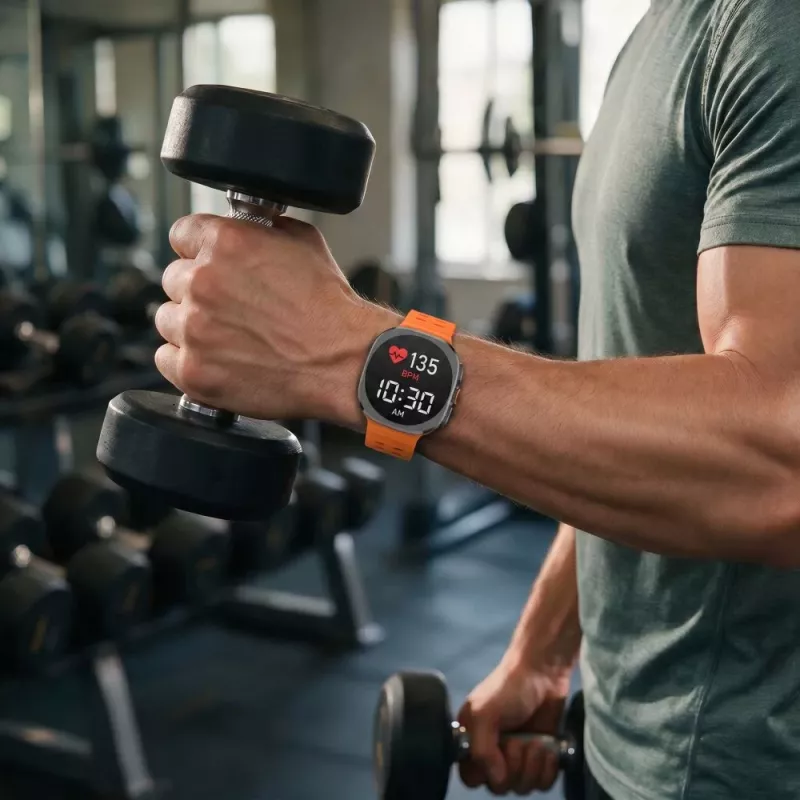 Tech-Protect Iconband Pro Armband für Samsung Galaxy Watch Ultra 1/2 47mm Orange