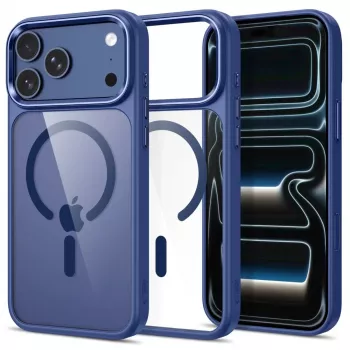 Tech-Protect Magmat MagSafe Clear Case für iPhone 17 Pro Max / 18 Pro Max - Deep Blue