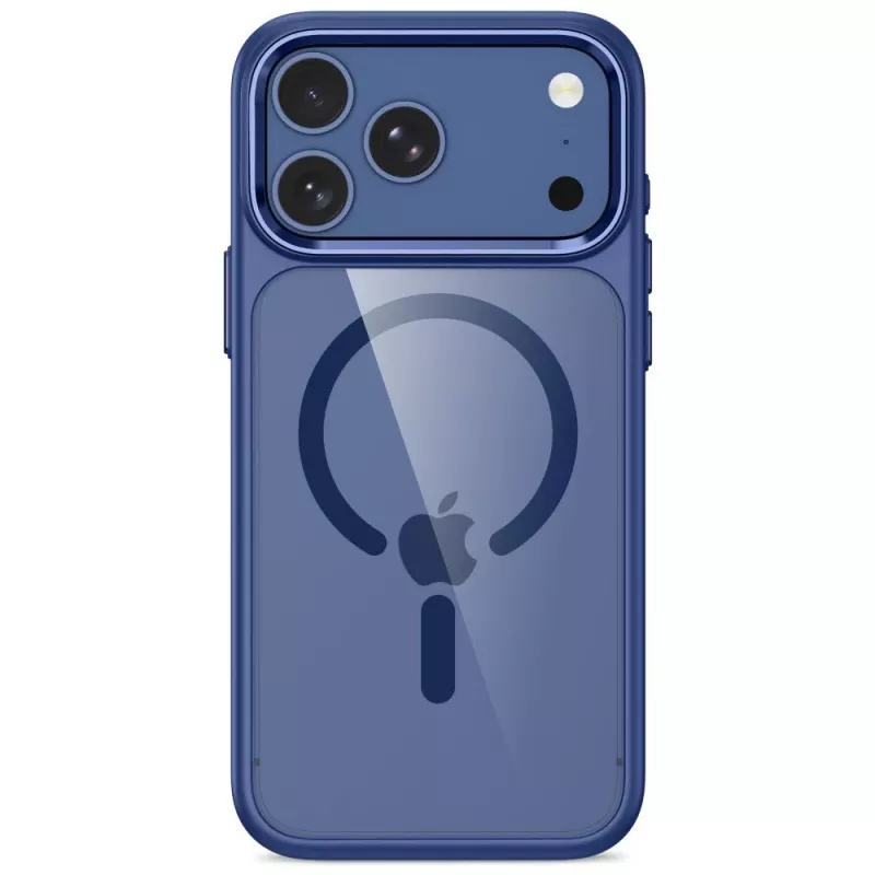 Tech-Protect Magmat MagSafe Clear Case für iPhone 17 Pro Max / 18 Pro Max - Deep Blue