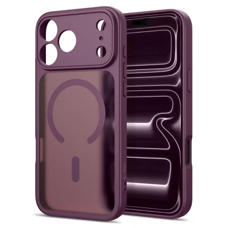 Tech-Protect Basicmag Magsafe iPhone 17 Pro Max / 18 Pro Max Matt Dunkelkirsch