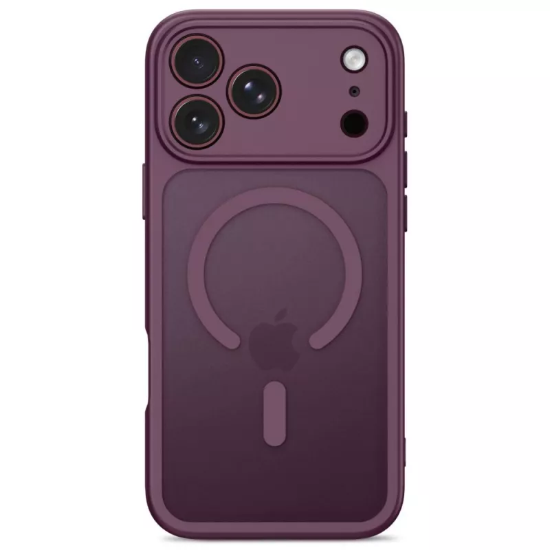 Tech-Protect Basicmag Magsafe iPhone 17 Pro Max / 18 Pro Max Matt Dunkelkirsch