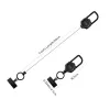 TECH-PROTECT ATH03 Urbanloop Diebstahlsicherer Halter für AirTag, Schwarz