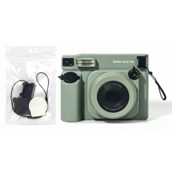 LOVEINSTANT Auslöser-Abdeckung & Belichtungskorrektur-Set für Fujifilm Instax Wide 400