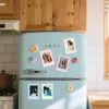 LOVEINSTANT 5x Magnetischer Bilderrahmen-Set für Fujifilm Instax Mini – Pastellfarben, Kühlschrank-Montage