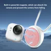 PULUZ PU1205W Magnetische Halshalterung Lanyard für Insta360 GO Ultra, Weiß
