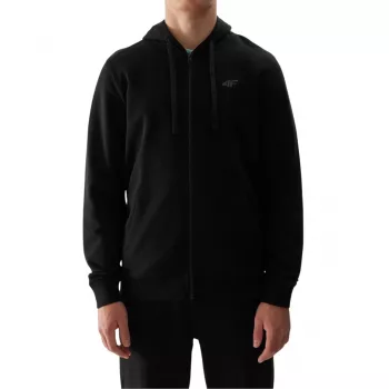 4F Herren-Sweatshirt M0951 Tiefschwarz Größe M