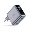 TECH-PROTECT POWERVISION NC140W-GaN 4-Port-Netzladegerät PD 140W / QC3.0 Dunkelgrau
