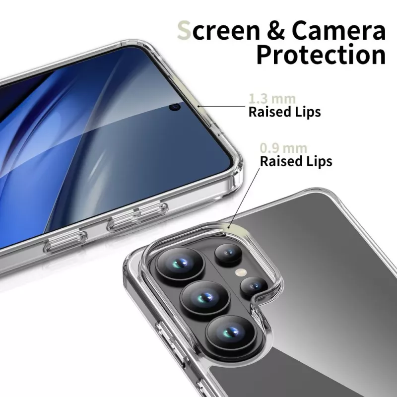 TECH-PROTECT FlexAir Hybrid-Hülle für Samsung Galaxy S26 Ultra - Transparent