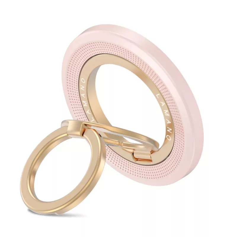 TECH-PROTECT MMR700 Lamano Magnetischer MagSafe Telefonring Pink/Gold