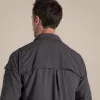 Craghoppers NosiLife Adventure Langarmhemd III - Black Pepper, M