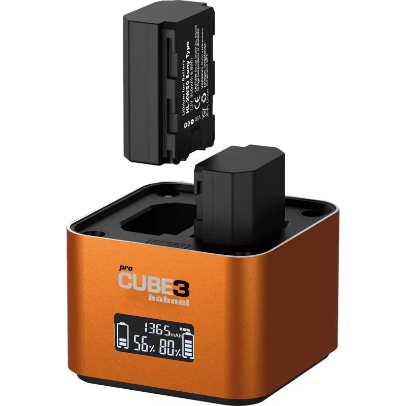 Hähnel ProCube 3 Twin Ladegerät für Sony-Kameras (1000 577.2)