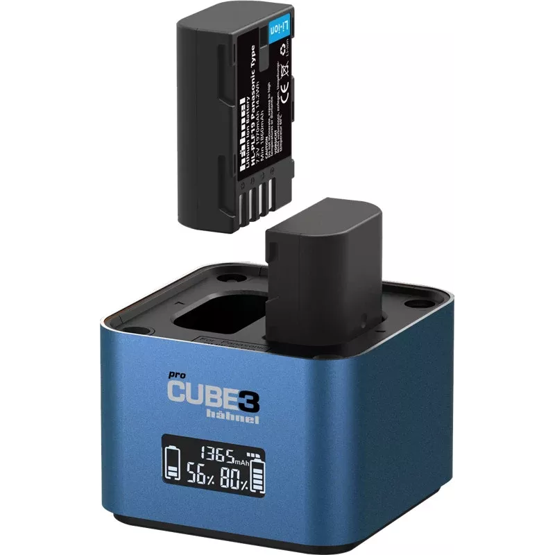 Hähnel ProCube 3 Twin Ladegerät für Panasonic-Kameras (1000 577.4)