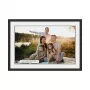 DENVER PFF-1019 10,1 Zoll FRAMEO HD Wi-Fi Digitaler Bilderrahmen mit 3 austauschbaren Rahmen (Schwarz, Weiß, Holz)