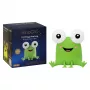 INNOGIO GIOFROGO Frosch LED Nachtlicht GIO-165 - Wiederaufladbare Silikonlampe mit Touch-Steuerung, 7 Farben, Timer
