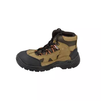 AWTOOLS Merano S3 Hochsicherheitsstiefel Größe 47 Schwarz mit Stahlkappe und durchtrittsicherer Zwischensohle