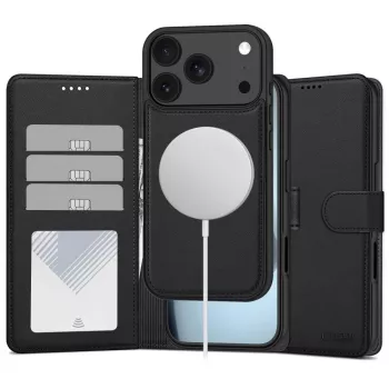 Tech-Protect MagSafe Wallet für iPhone 17 Pro / 18 Pro, Matt Schwarz