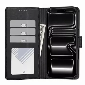 Tech-Protect MagSafe Wallet für iPhone 17 Pro / 18 Pro, Matt Schwarz