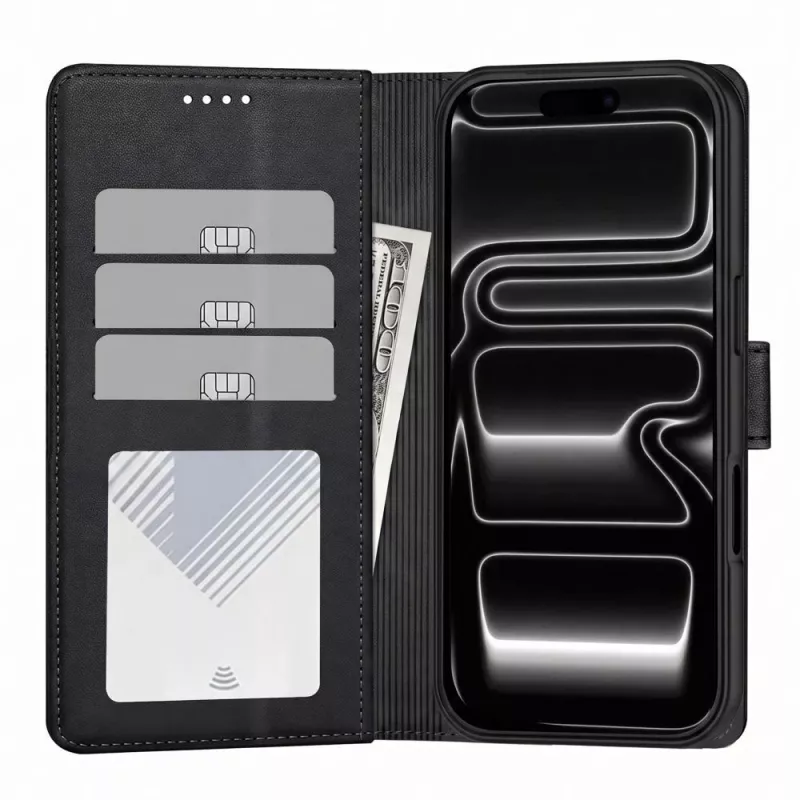 Tech-Protect MagSafe Wallet für iPhone 17 Pro Max / 18 Pro Max, Matt Schwarz