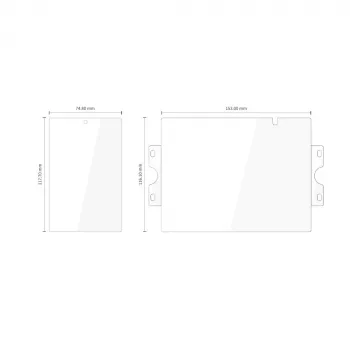 TECH-PROTECT Easy Set Fit+ 4-in-1-Schutzset für Samsung Galaxy Z Fold 8 – Transparent (Folie & Glas)
