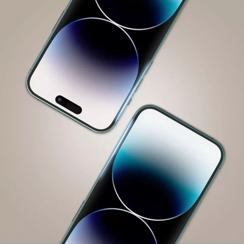 Tech-Protect Glass Fit+ Panzerglas Displayschutz für Apple iPhone 13/13 Pro/14/16e/17e, schwarzer Rahmen, 2er-Pack