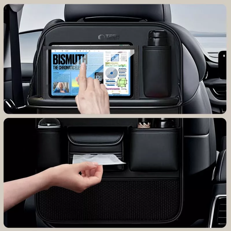 TECH-PROTECT UCA100 Rückbank-Organizer fürs Auto Schwarz