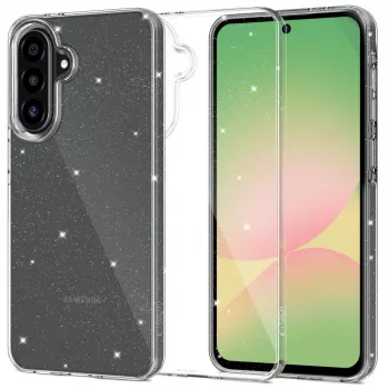 TECH-PROTECT FlexAir Hülle für Samsung Galaxy A36 / A37 5G - Transparent mit Glitzer
