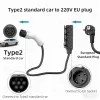 AKYGA AK-SC-E27 V2L-Adapter Typ 2 auf 4x Schuko 16A 3m