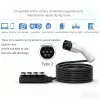 AKYGA AK-SC-E27 V2L-Adapter Typ 2 auf 4x Schuko 16A 3m