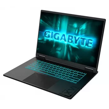 GIGABYTE A16 16 inch 165Hz Gaming-Laptop - AMD Ryzen 7 260, 32GB RAM, 512GB SSD + 1TB HDD, NVIDIA GeForce RTX 5060, ohne Betriebssystem