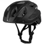 Vayox Kask Active Mattschwarzer Fahrradhelm mit LED M