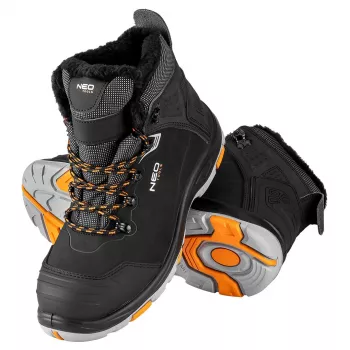 NEO TOOLS isolierte Sicherheitsstiefel S1 SR CI FO mit Verbundstoff-Zehenschutzkappe, Größe 41