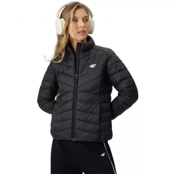 4F Damenjacke F0855 4FWSS26TDJAF0855 20S, Tiefschwarz, L
