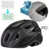 Kask Active LED-Fahrradhelm, matt schwarz, Größe L VA0424BML Vayox