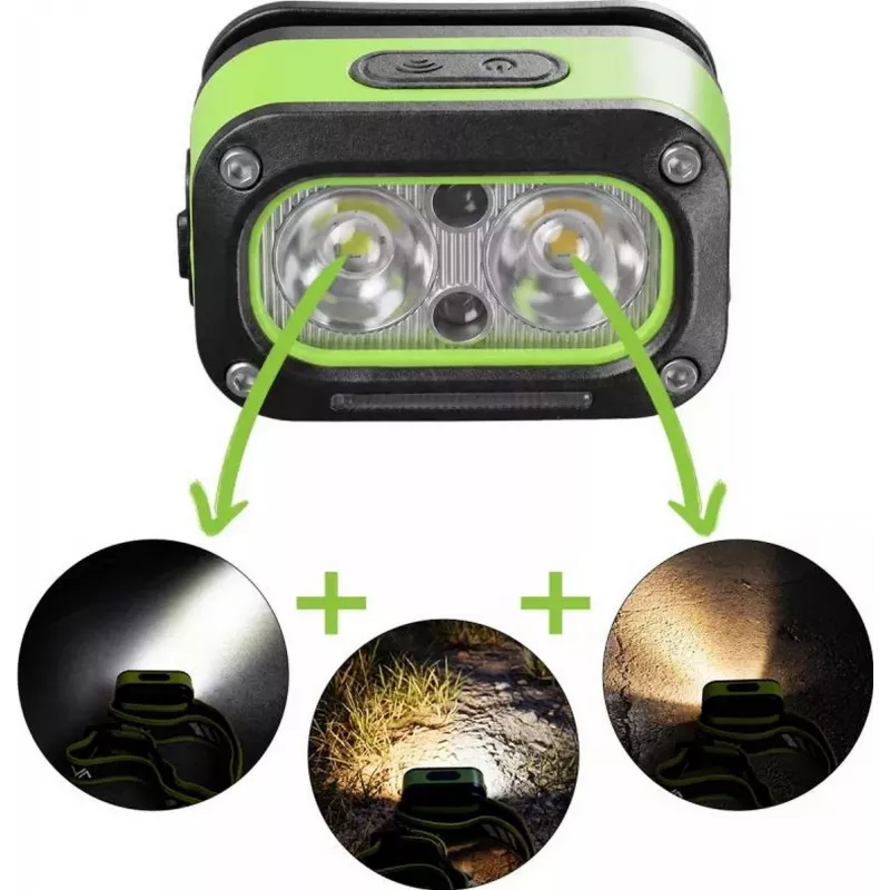 Vayox VA0453 Multifunktionale LED-Arbeitsleuchte mit Bluetooth-Lautsprecher 2x5W 450lm 8000mAh