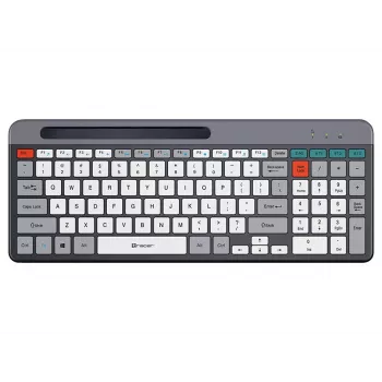 TRACER SHARP Funk-Tastatur, 2,4 GHz, Vollformat, QWERTY, Schwarz