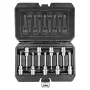 NEO TOOLS Torx-Bits auf Steckschlüssel 100 mm, 9-teiliges Set